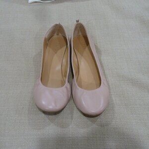 J. Crew Ballerina Flats in Nude/Blush Size 7.5